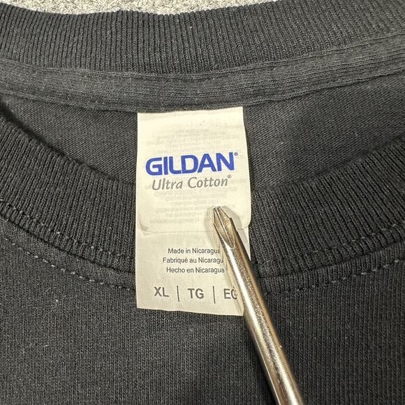 The Original Misfits XL Long Sleeve Shirt Black Band Thrash GUC Cotton - Picture 3 of 5